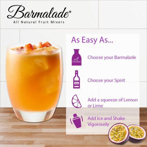 Passionfruit-Pineapple Barmalade 10oz-All Natural Cocktail Mixer - Image 3
