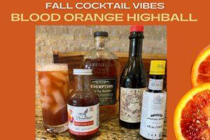 Make The Best Fall Blood Orange Cocktail In Under One Minute | Blood Orange Highball