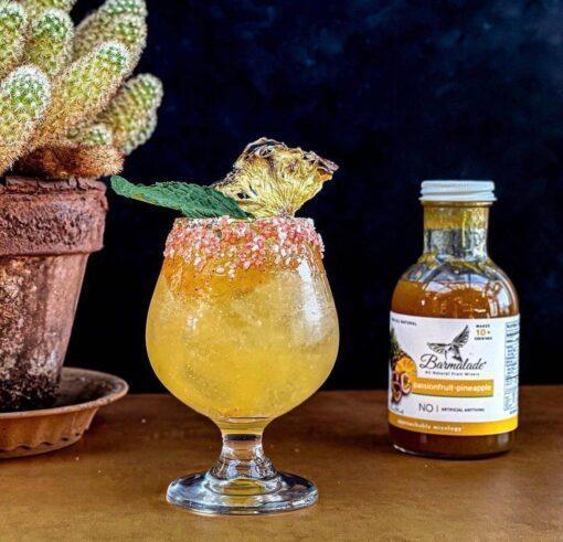 Passionfruit-Pineapple Barmalade 10oz-All Natural Cocktail Mixer - Image 6