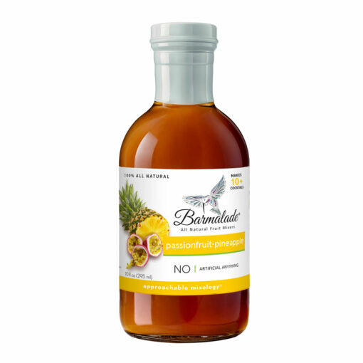 Passionfruit-Pineapple Barmalade 10oz-All Natural Cocktail Mixer