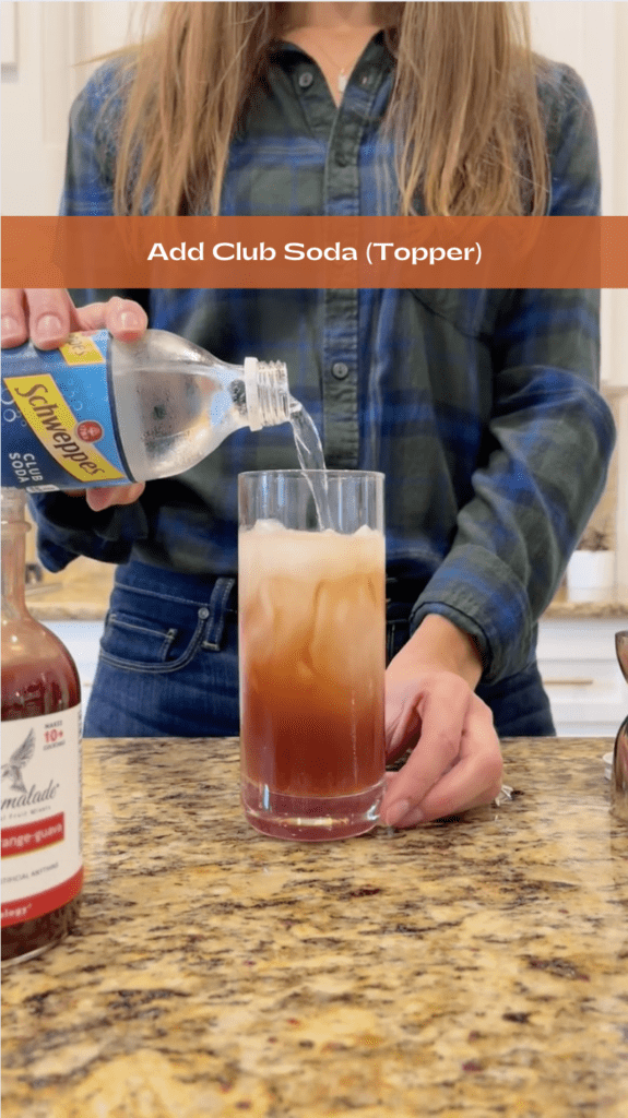 add club soda topper