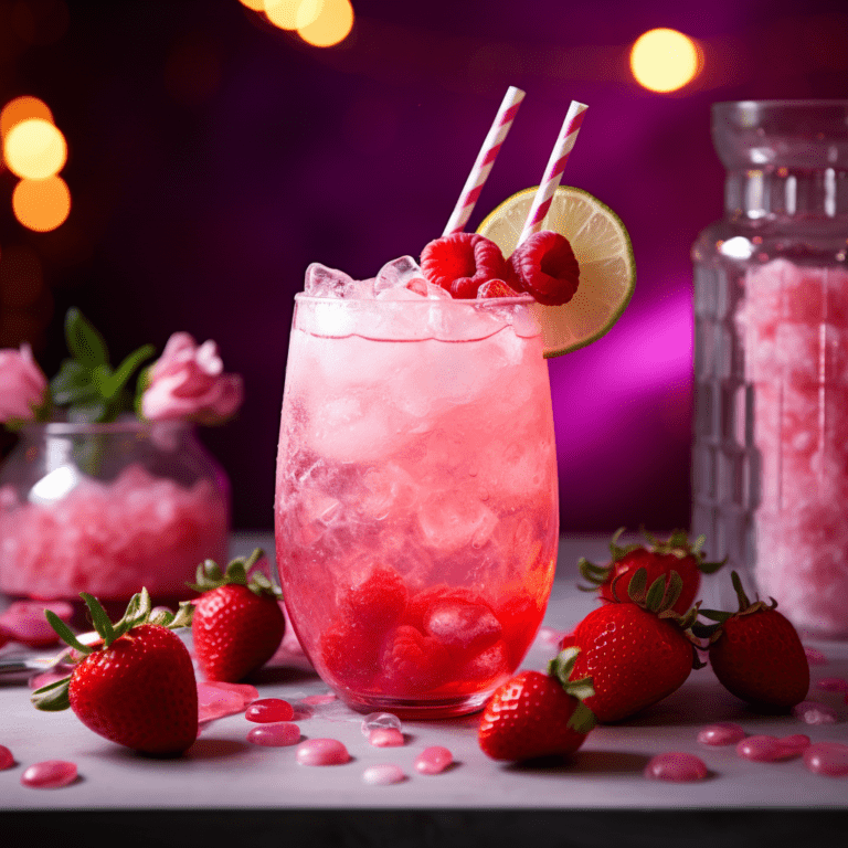 pink_barbie-themed_fizzy_cocktail_with_strawberries